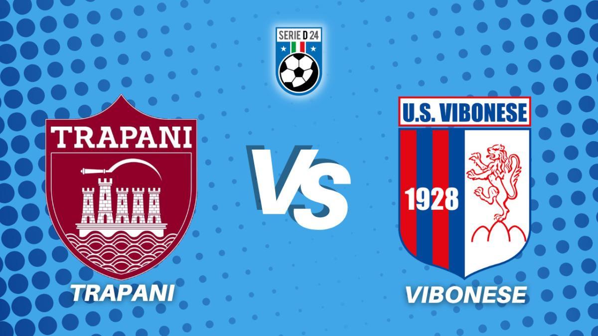 Trapani-Vibonese: la diretta della partita