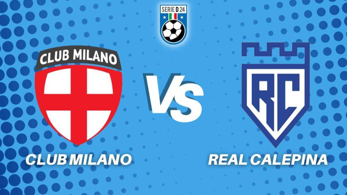 Club Milano-Real Calepina, la diretta della partita