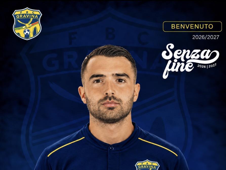 Gravina, ufficiale l'arrivo del difensore Fabien Garcia