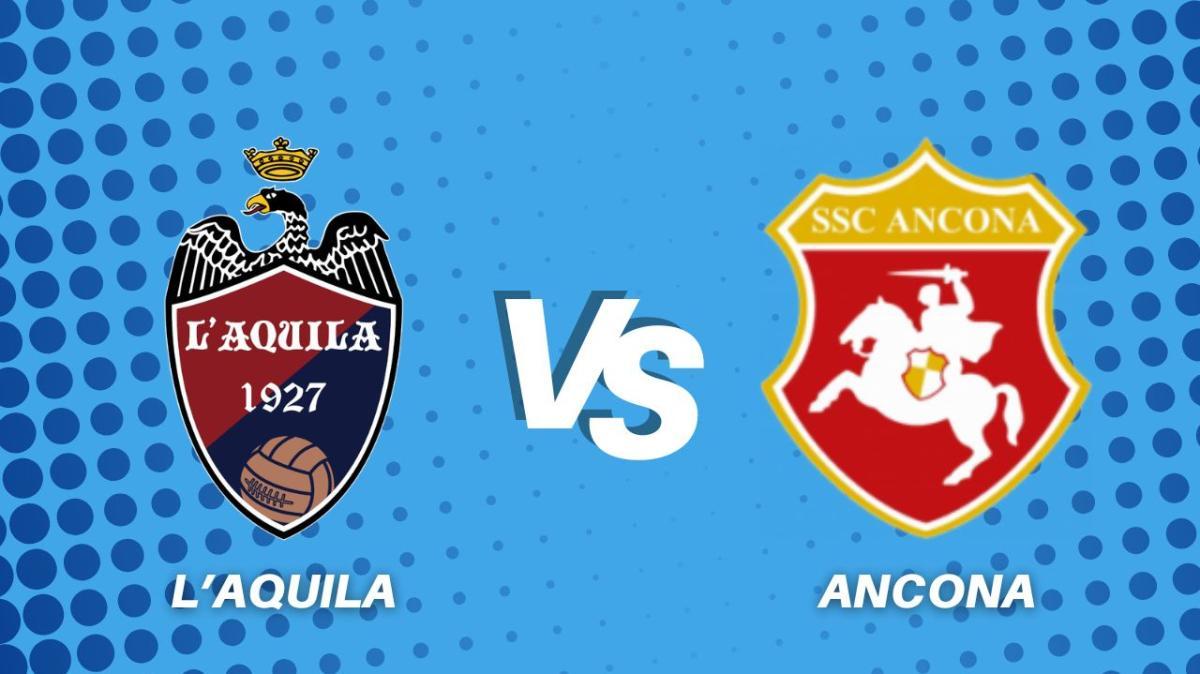 L’Aquila-Ancona 0-0, la diretta della partita