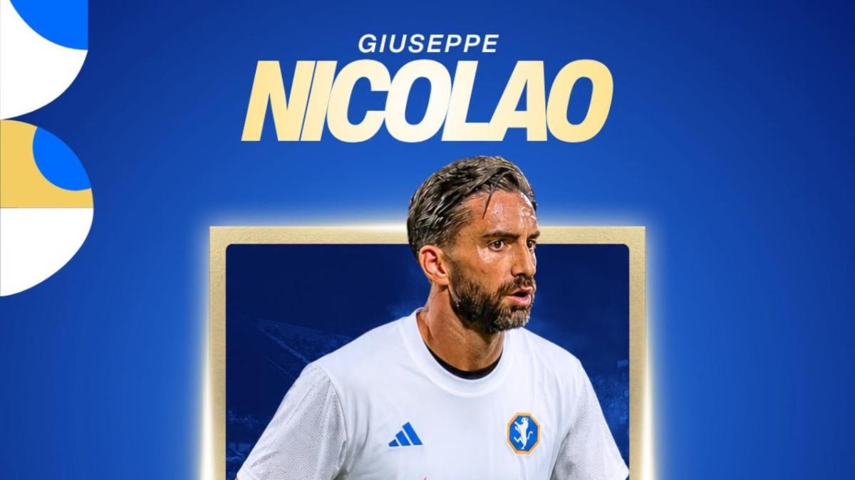 Fidelis Andria, ufficiale l'arrivo di Giuseppe Nicolao dall'Altamura