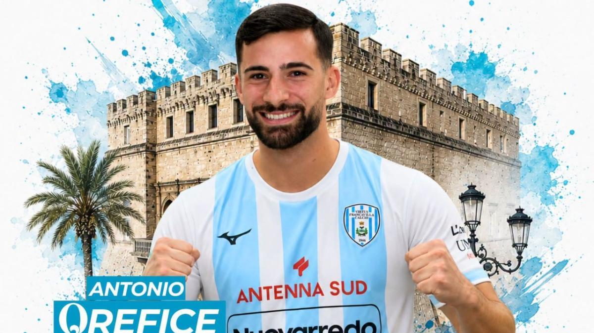 Virtus Francavilla, ufficiale l'arrivo di Antonio Orefice
