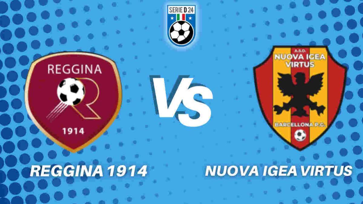 Reggina 1914-Nuova Igea Virtus, la diretta della partita