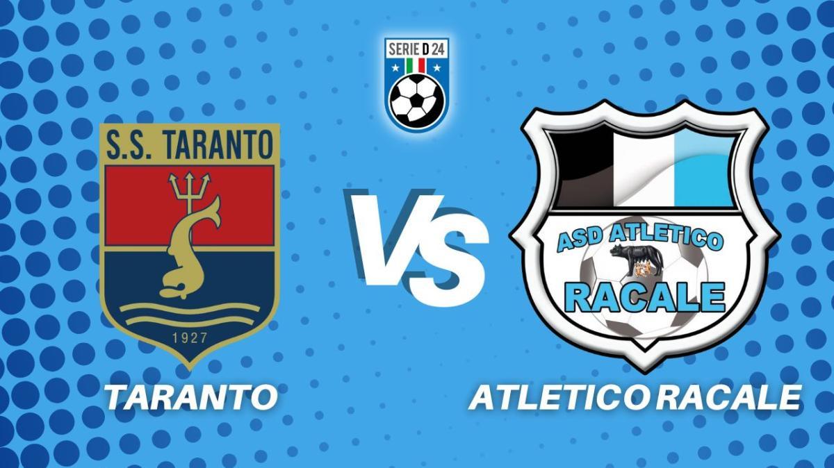 Taranto-Atletico Racale 2-1, il tabellino della partita