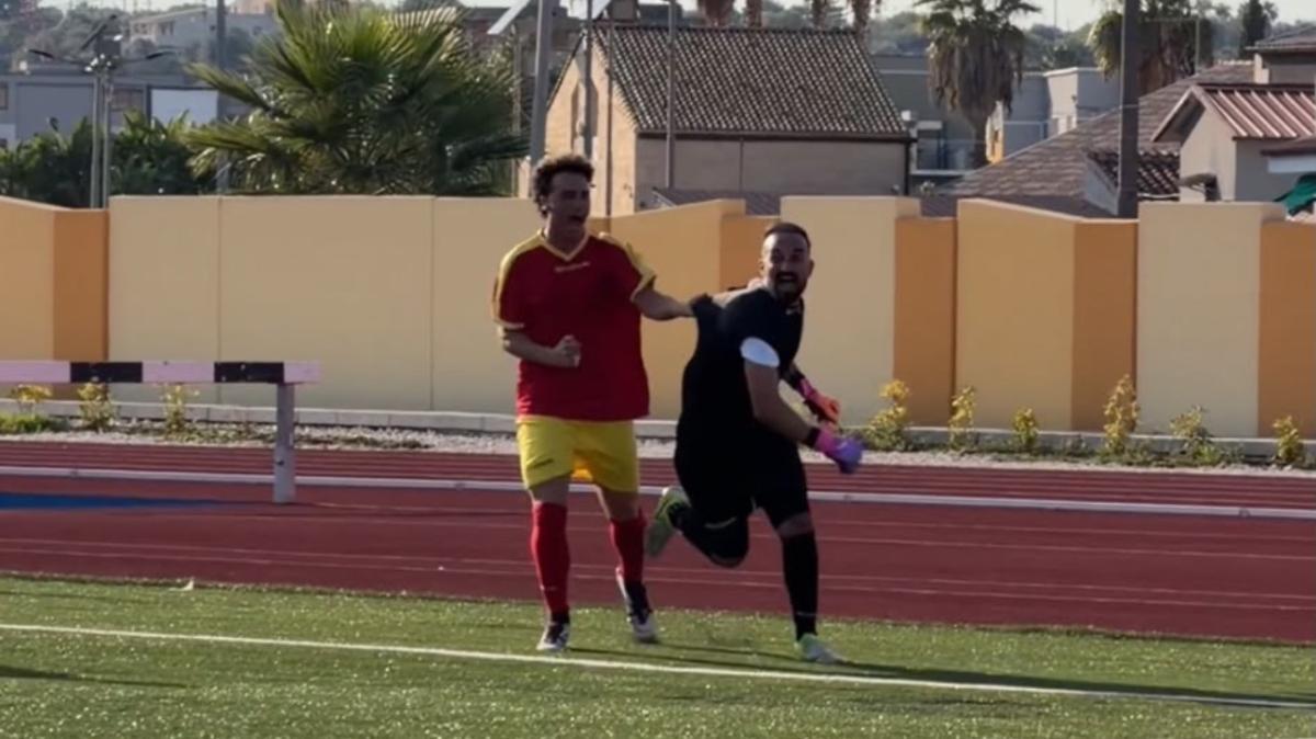 Clamoroso in Promozione siciliana: il Real Gela pareggia con il gol del portiere