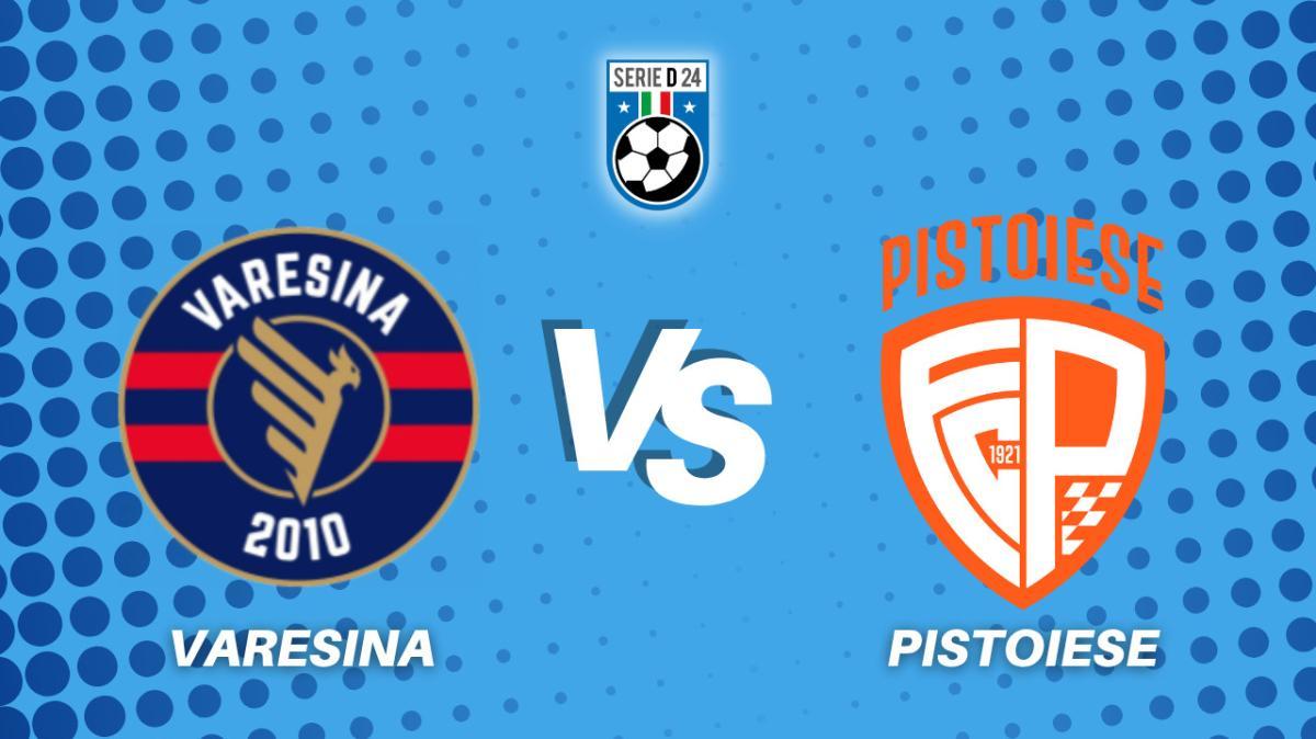Varesina-Pistoiese, la diretta della partita