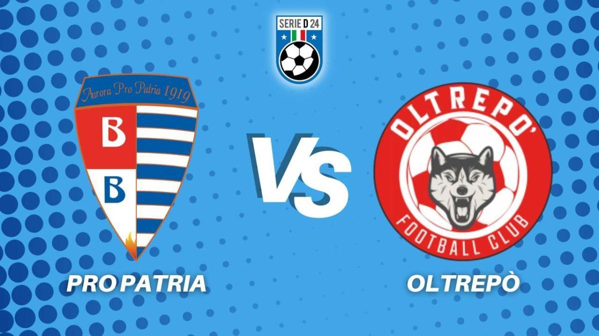 Pro Patria-Oltrepò: la diretta della paritita