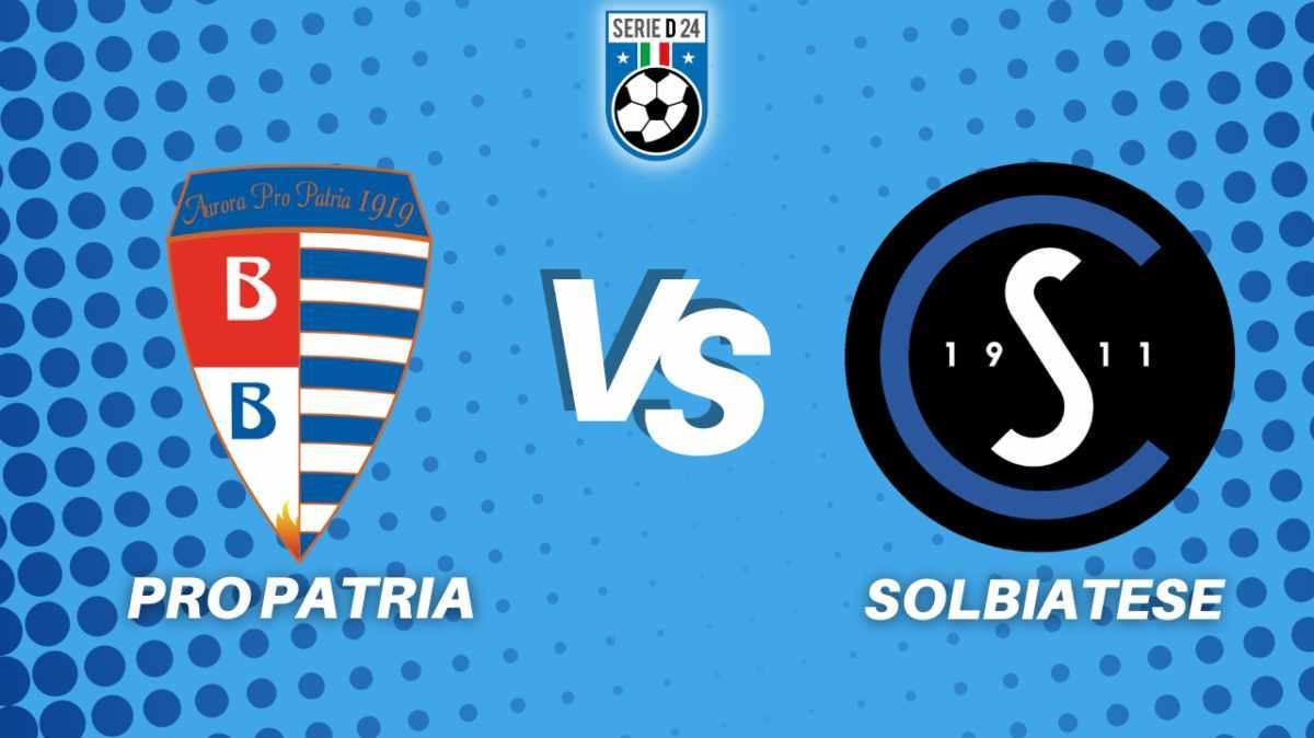 Pro Patria-Solbiatese: la diretta della partita