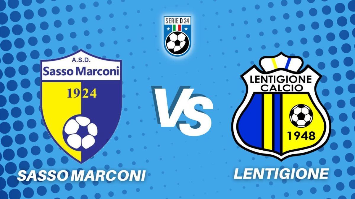 Sasso Marconi-Lentigione 1-2, il tabellino del match