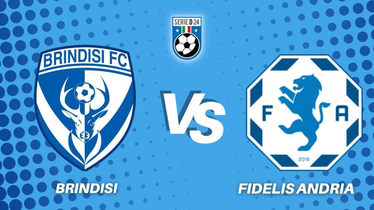 Brindisi-Fidelis Andria, la diretta della partita