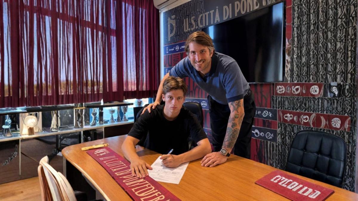 Pontedera, arriva l'attaccante classe 2007 Domiziano Carli