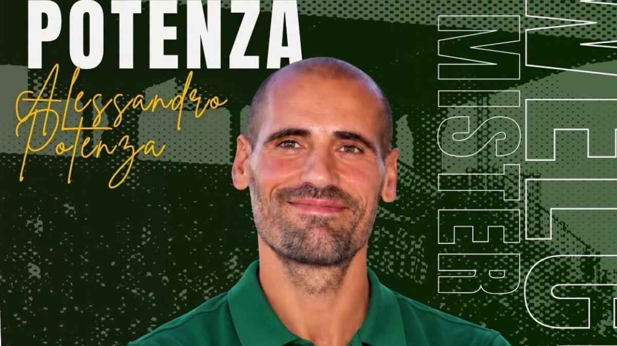 Il Melfi riparte da Alessandro Potenza, ufficializzato il nuovo allenatore