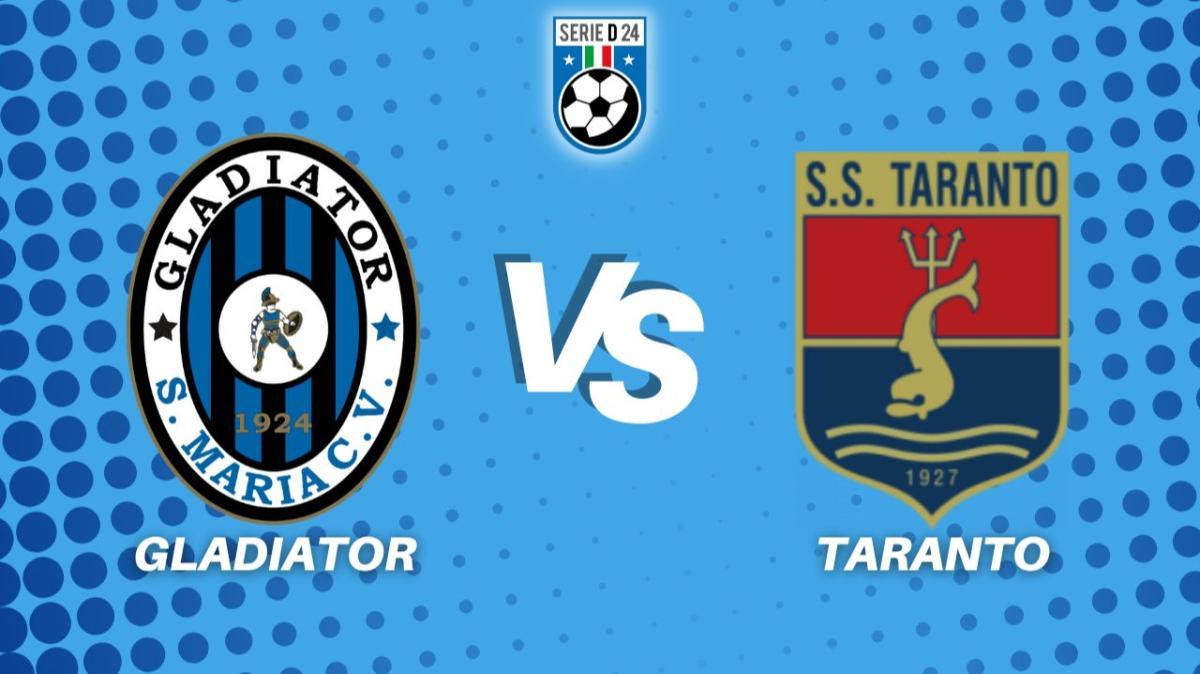 Gladiator-Taranto 0-0, il tabellino della partita