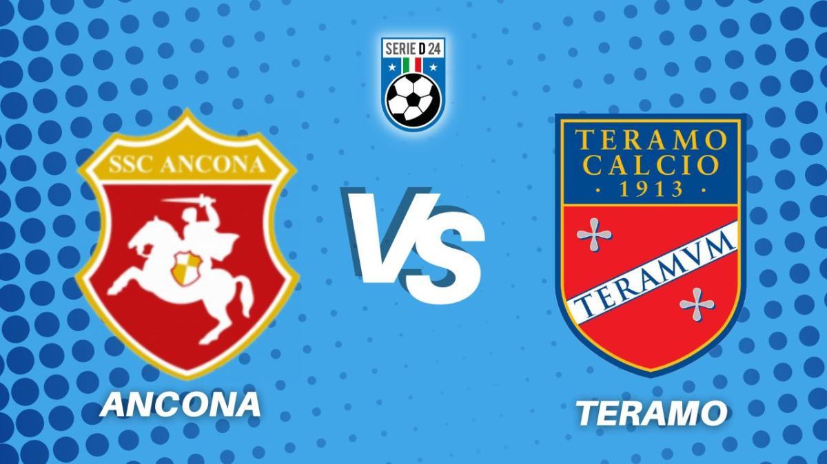 Ancona-Teramo 0-2, la diretta della partita