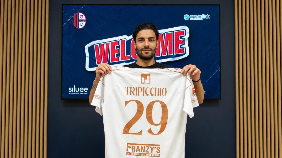 Modica, ufficiale l'arrivo dell'attaccante Andrea Tripicchio