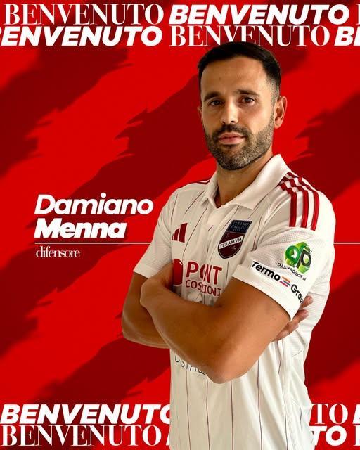 Teramo, rinforzo in difesa: Ufficiale l'arrivo di Damiano Menna
