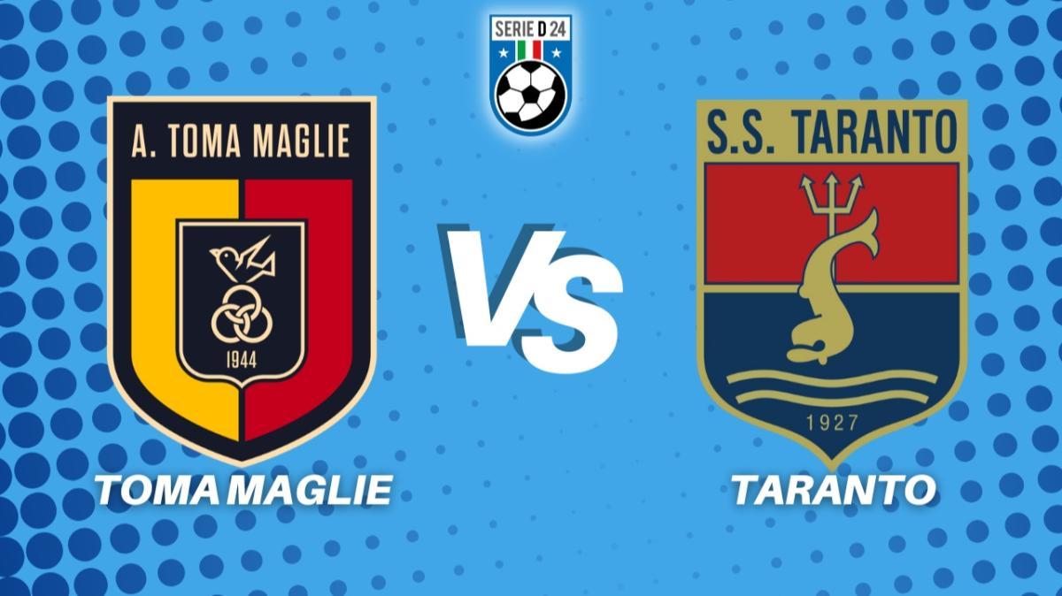 Toma Maglie-Taranto, la diretta e il tabellino della partita | LIVE