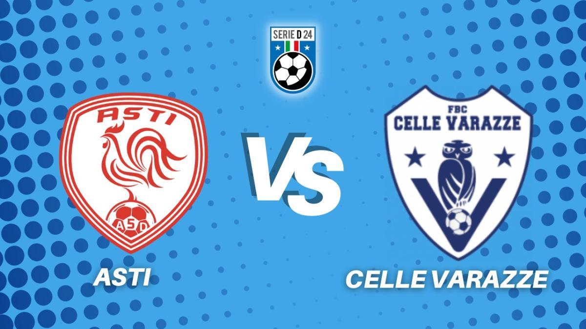Asti-Celle Varazze 1-1, il tabellino e la cronaca della partita