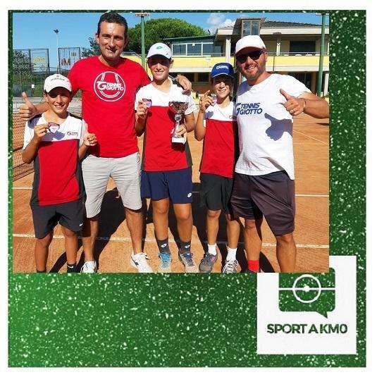 Il Tennis Giotto è campione regionale a squadre Under12