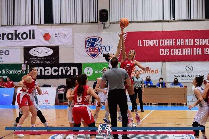Serie A2 Femminile : Cus Cagliari vs Palagiaccio Firenze 51 - 43