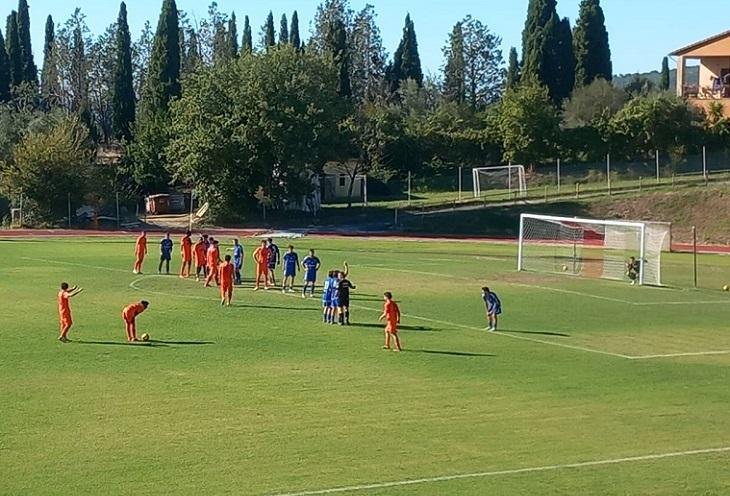 Derby amaro per il Cortona Camucia: il Montagnano passa 3-0