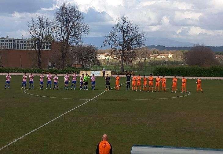 Campionato di Prima Categoria : Tegoleto - Cortona Camucia 1 - 1 