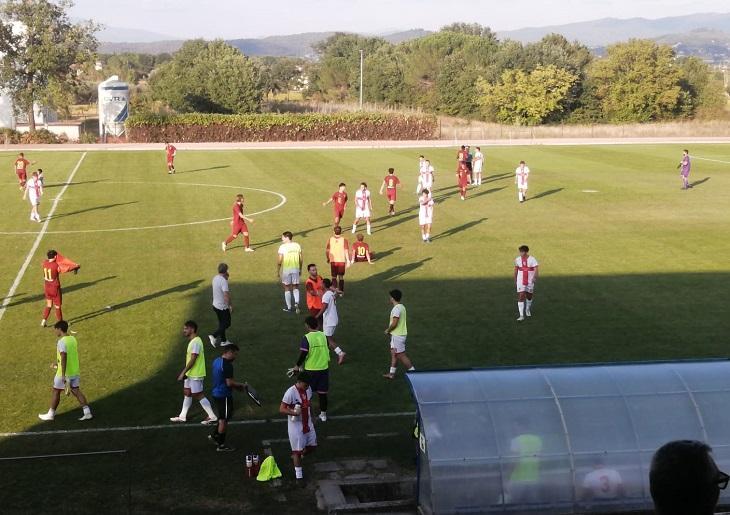 Un passivo troppo severo: il Tegoleto lotta per un'ora, ma la Chiantigiana fa valere la sua forza (0-4)