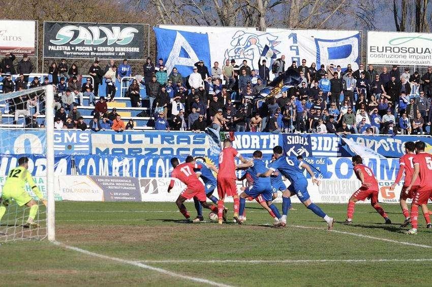 Serie D : Sangiovannese-Grosseto 1-1