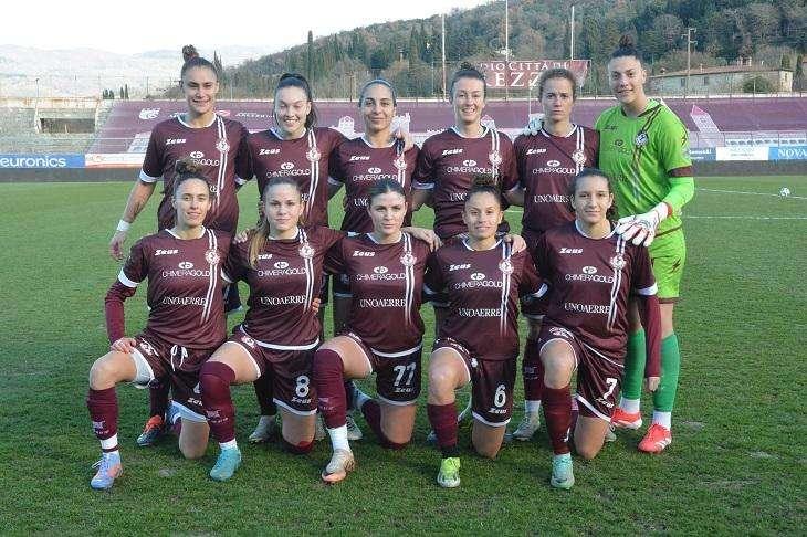 Serie B femminile : ACF Arezzo - Genoa Women 1 - 2 