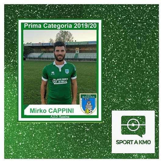 ... con Mirko Cappini attaccante  ASD Rassina 