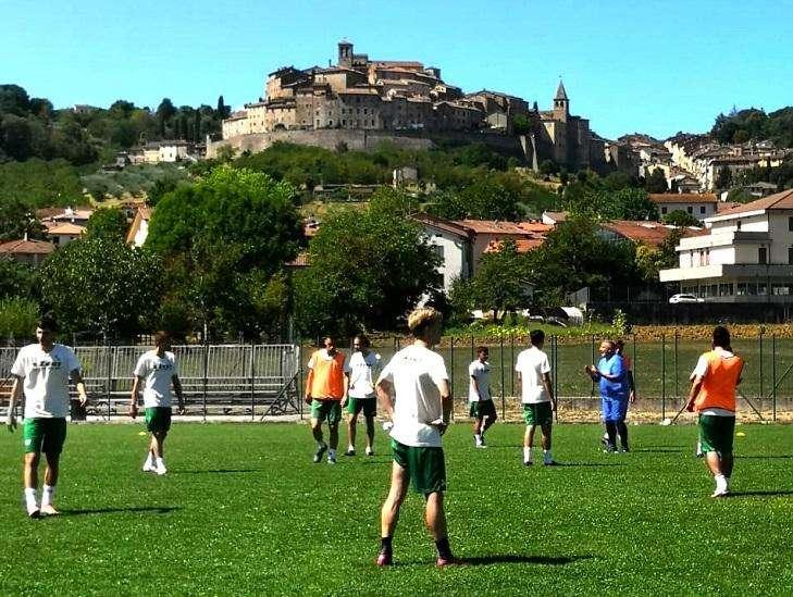 La Baldaccio Bruno al lavoro pre campionato 