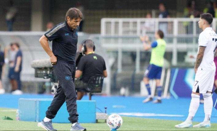 Verona - Napoli, Conte: "Una vergogna, chiedo scusa ai tifosi"