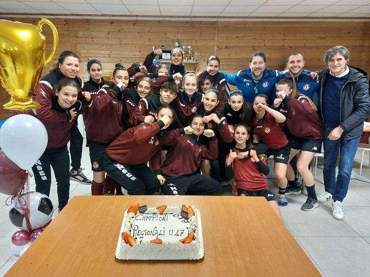 Le Under 17 dell'ACF Arezzo sono campionesse regionali