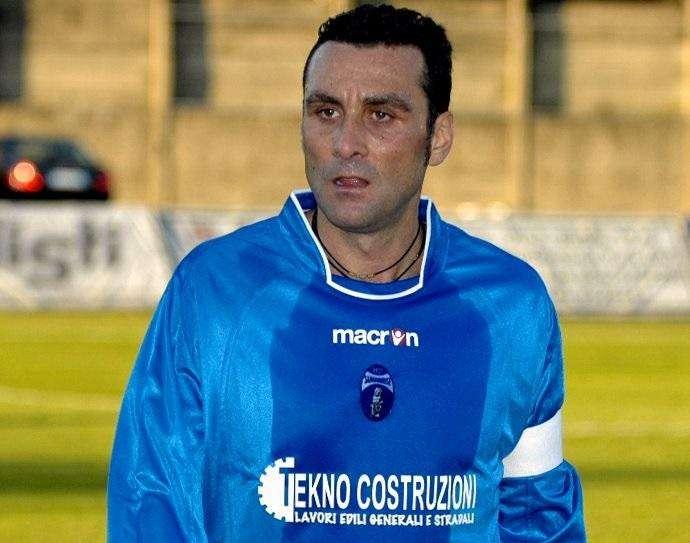 ... con Francesco Baiano, ex attaccante di Napoli, Fiorentina e Sangiovannese 