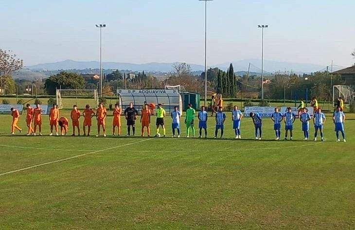 Campionato di Prima Categoria : Acquaviva – Cortona Camucia 0 – 0 