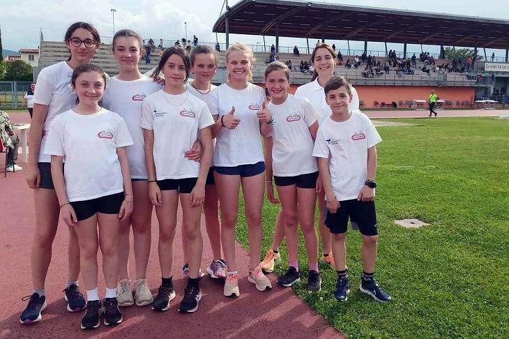 Ragazzi e Cadetti dell’Alga Atletica Arezzo in luce ai Campionati Provinciali