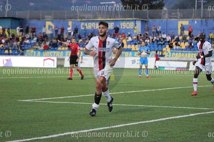 Lega Pro : Carrarese vs Aquila Montevarchi 2 – 2