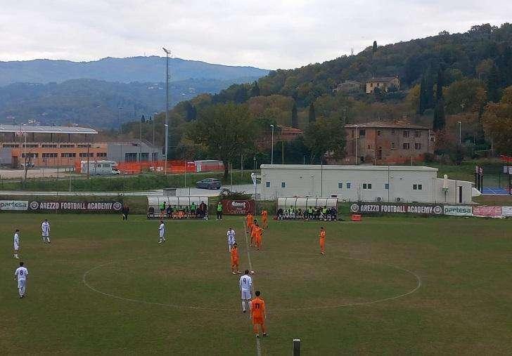 Campionato di Prima Categoria : Arezzo Football Academy – Cortona Camucia 0 – 5 