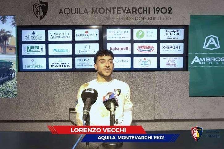 Un cuore rossoblù : Lorenzo Vecchi, il pilastro dell'Aquila Montevarchi