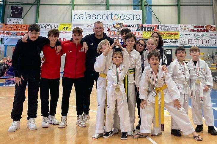 Il Centro Taekwondo Arezzo ha trionfato al Tuscany Open 