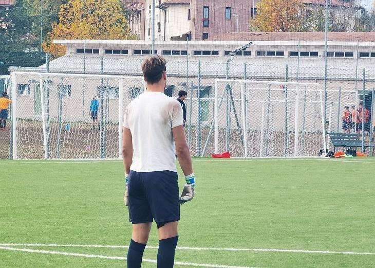 ... con Emanuele Conti, portiere Lornano Badesse Calcio 