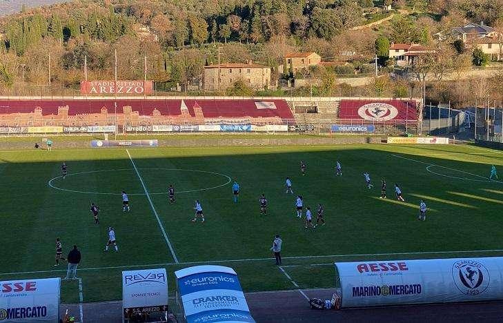 Campionato Femminile di Serie B : ACF Arezzo - Bologna 0 - 2