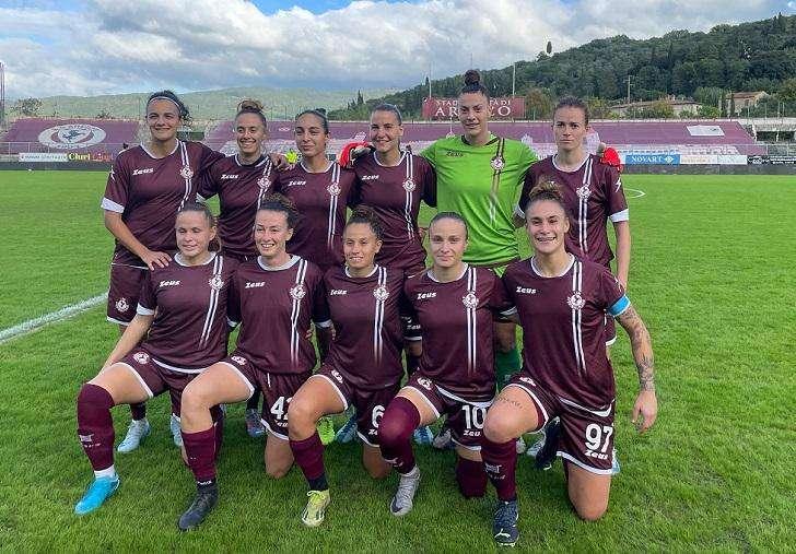 Serie B Femminile : ACF Arezzo - Brescia 0 - 3