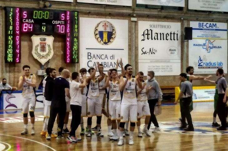 Serie C Gold : ABC Solettificio Manetti – Valdisieve Basket 84 - 70 