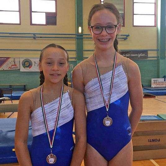 Un doppio argento per la Ginnastica Petrarca al trofeo “Calissi”