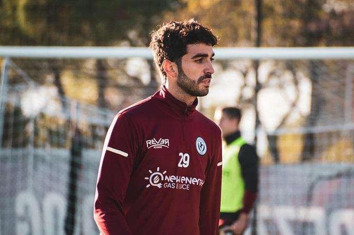 Cristiano Sebastiani in amaranto