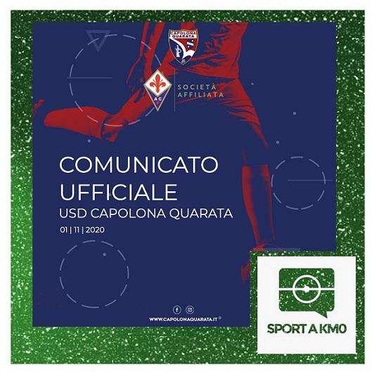 Il Capolona Quarata riparte con gli allenamenti individuali 