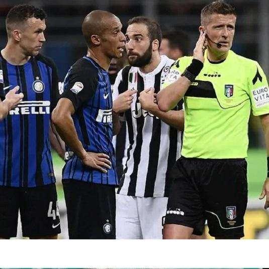 Inter-Juventus del 2018: sparito l’audio Orsato-Var sul fallo di Pjanic