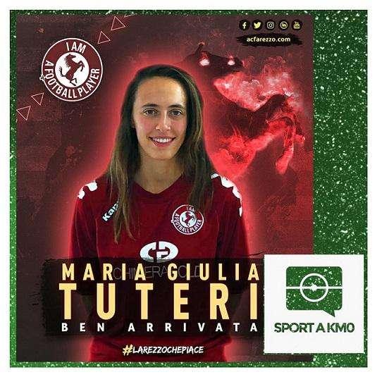 ACF Arezzo ufficializza l' arriva di Maria Giulia Tuteri  