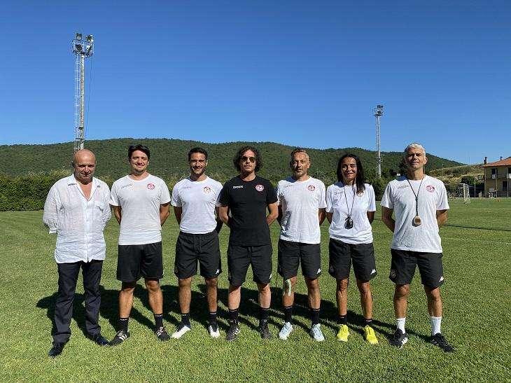 L' ACF Arezzo presenta lo staff tecnico che collaborerà con Mister Testini 